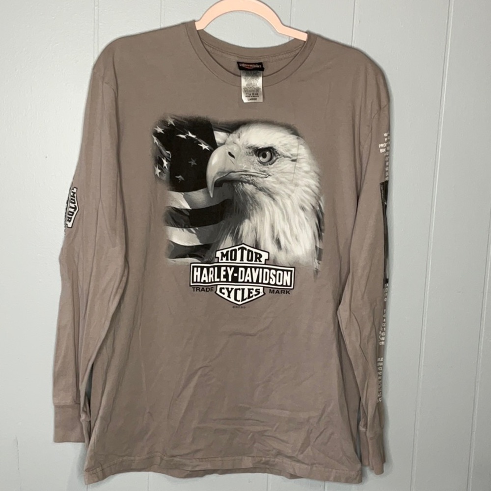 Harley-Davidson Men’s Long Sleeve Shirt Sz L